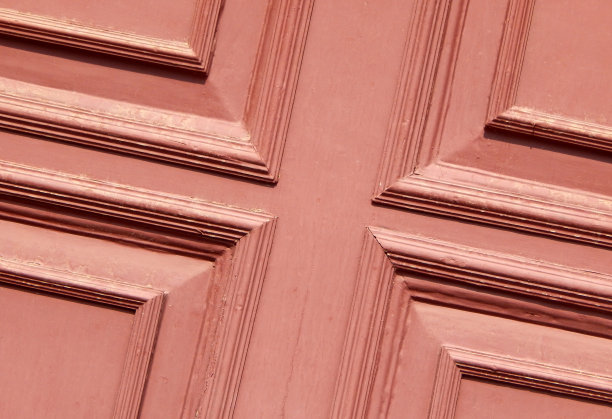 老木门设计的特写图片下载