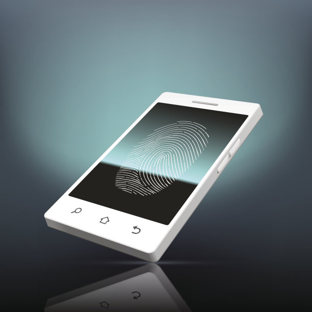 指纹扫描。图片下载