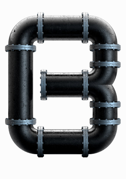 PVC管材字母概念图片下载