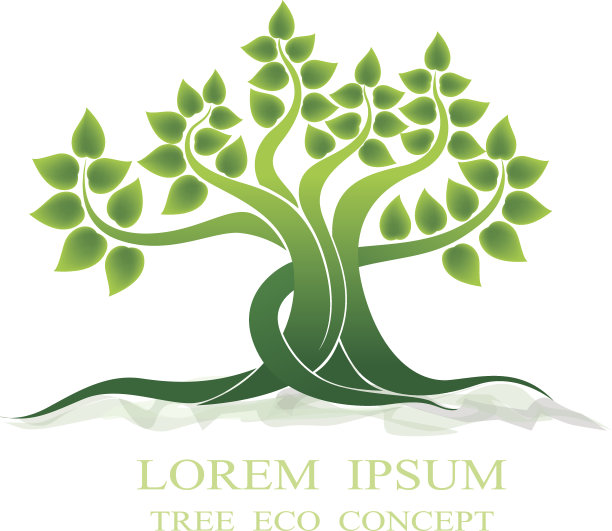 树生态概念图标向量业务图片下载