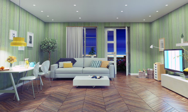 现代客厅图片下载