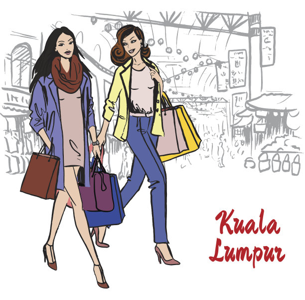 素描的唐人街图片下载