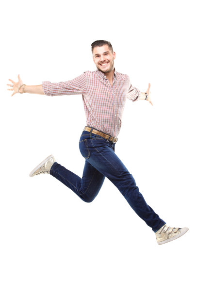 英俊的男人跳图片下载