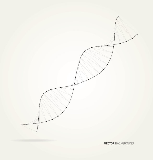 DNA分子结构背景图片下载