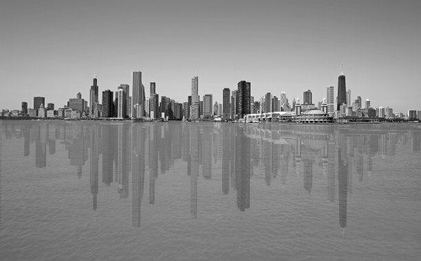 芝加哥天际线图片下载