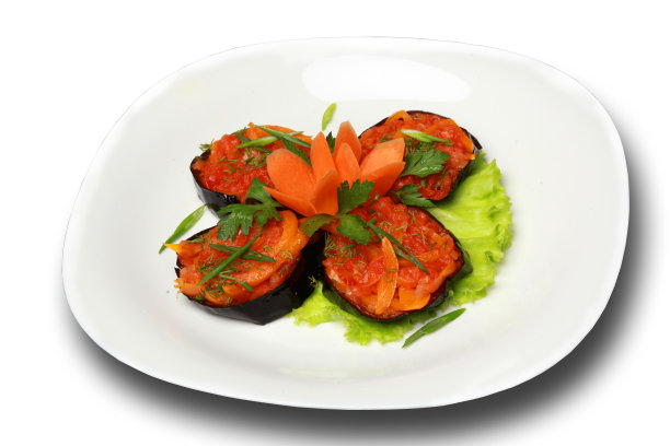 茄子炒青菜图片下载