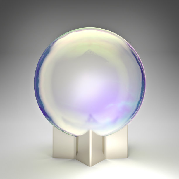 三维水晶球图片下载