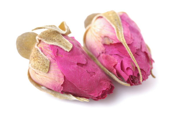 玫瑰茶孤立在白色的背景图片下载