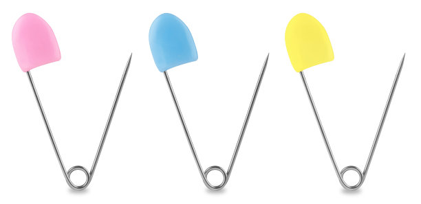 婴儿别针-股票图像图片下载