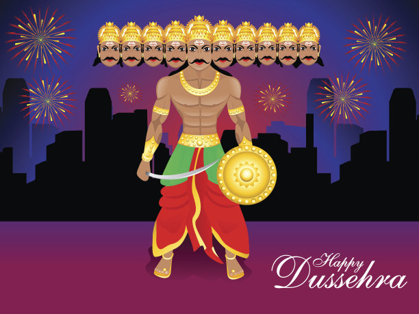 快乐的杜塞赫拉背景与拉文图片下载