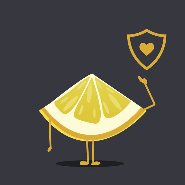 柠檬人物插图图片下载