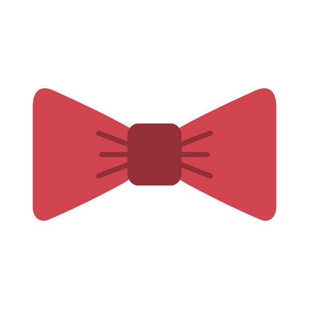 孤立的领结图片下载