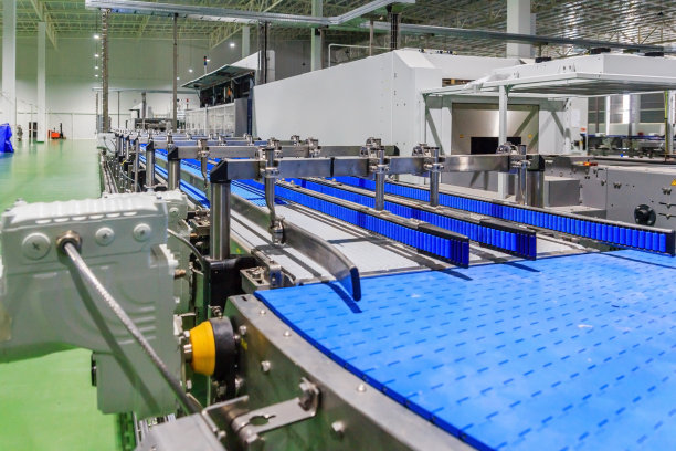 生产线输送带空载图片下载