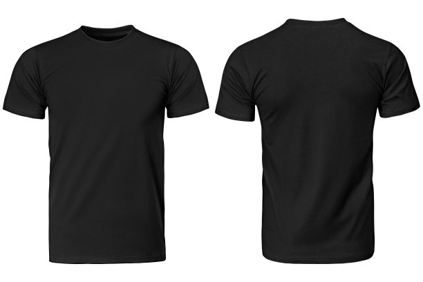 黑色的t恤，衣服。图片下载