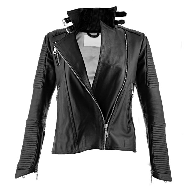 女性的皮夹克图片下载