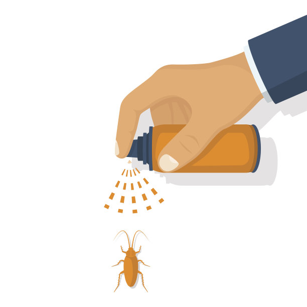 害虫控制。人持有喷雾器图片下载