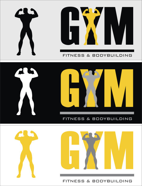 健身房排版。图片下载