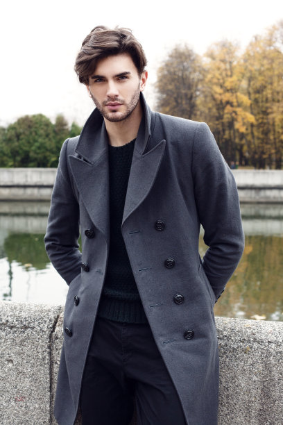 时尚男性的肖像图片下载