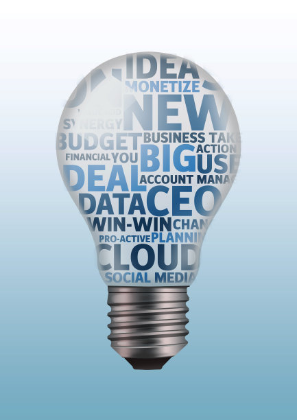 灯泡排版的想法图片下载