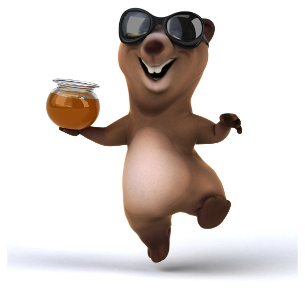 有趣的熊图片下载