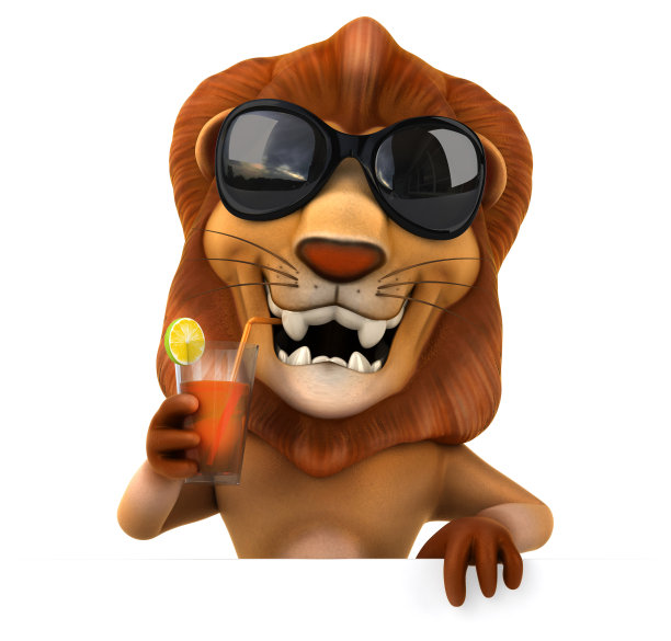 有趣的狮子图片下载