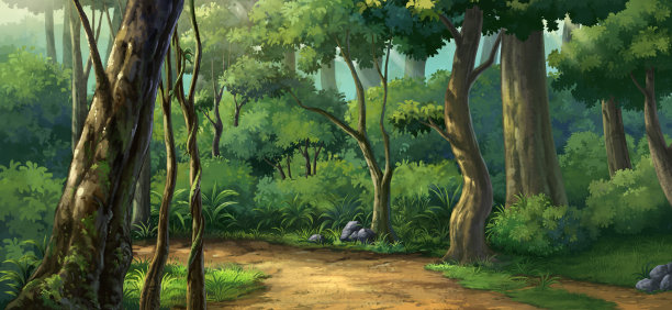 森林里的晨光图片下载