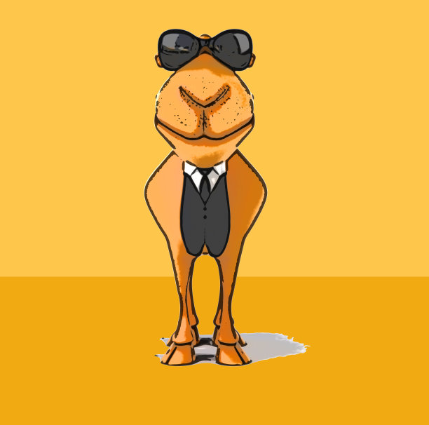 有趣的骆驼图片下载