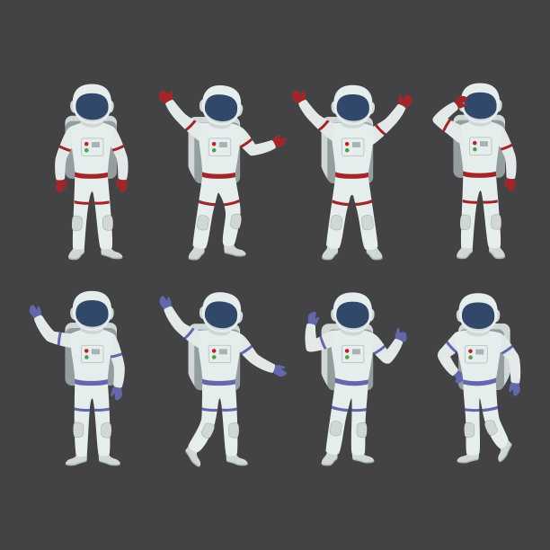 宇航员的性格图片下载