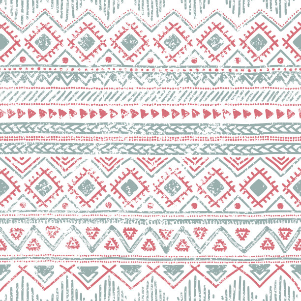 无缝的种族背景。素材图片