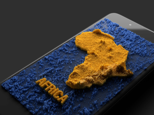 手机地图，3D渲染图片下载