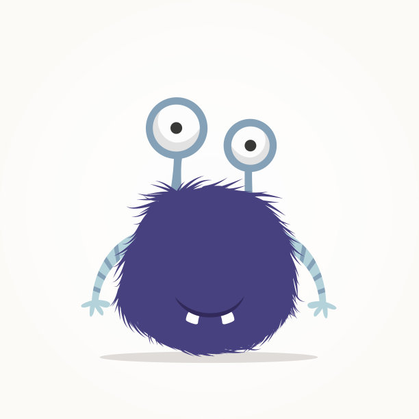 怪物插图素材图片