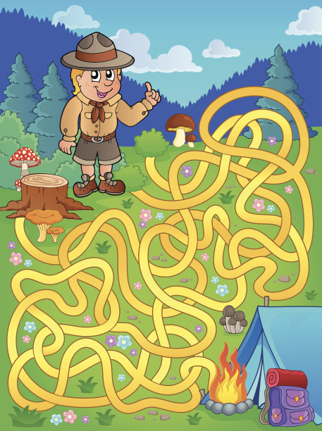 迷宫1和童子军图片下载