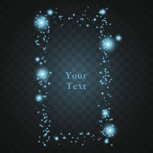 商业后台设计。发光的灯设计。图片下载