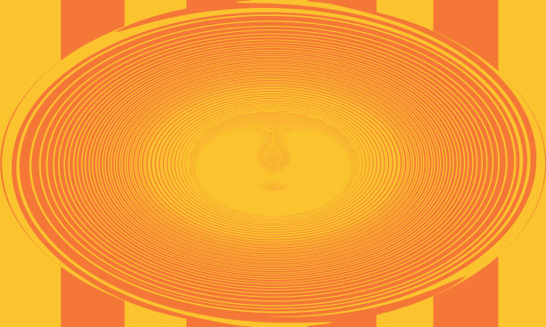 橙色圆背景。图片下载