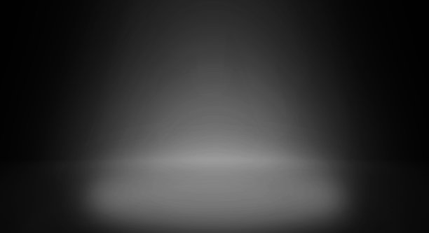 工作室背景-好的使用作为背景背景，黑板，黑色工作室背景，黑色渐变框架。图片下载