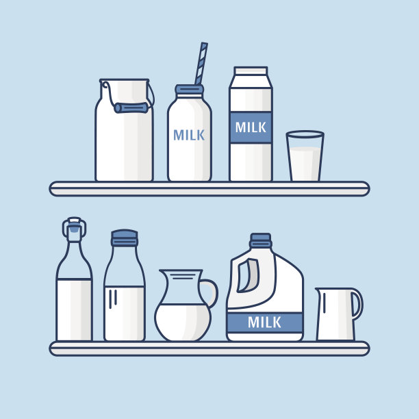 的牛奶。图片下载