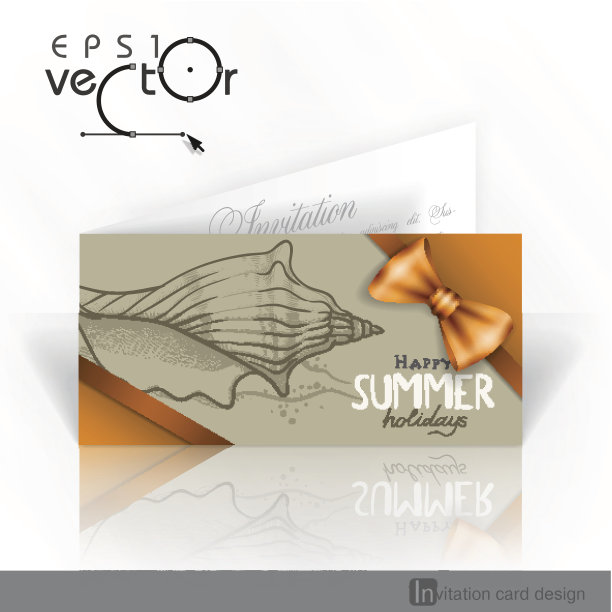 邀请卡设计，模板图片下载