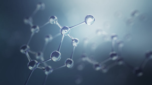 分子和原子的科学背景图片下载
