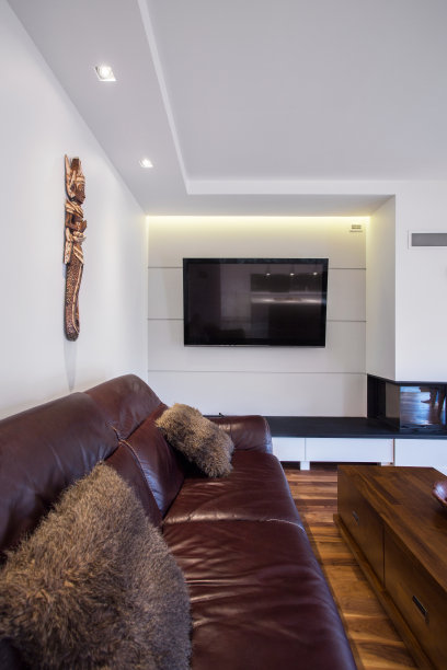 客厅真皮沙发图片下载