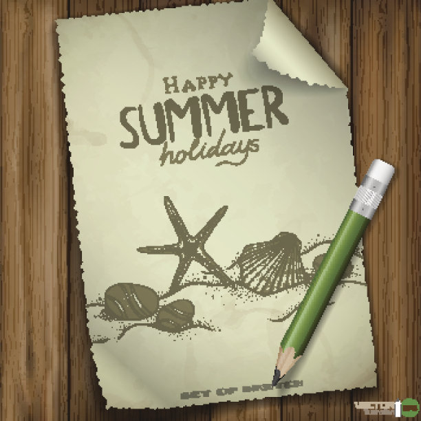 一套手绘各种元素图片下载