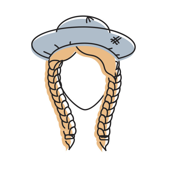 有发型的漂亮女人图片下载