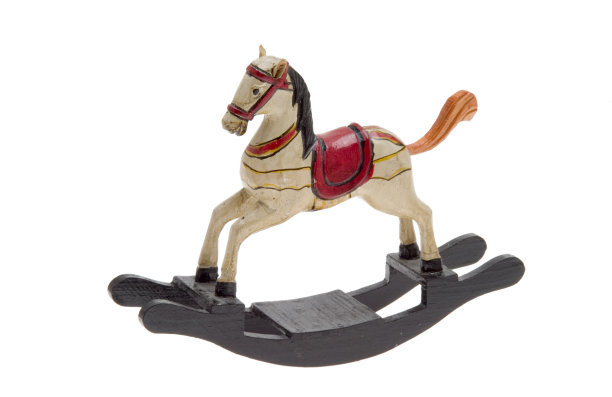 古代木制的跳蚤马图片下载