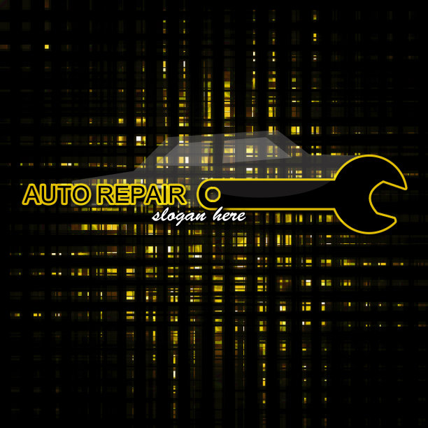 汽车修理的标志图片下载