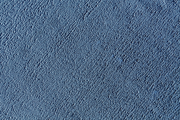 蓝色的灰泥墙面图片下载