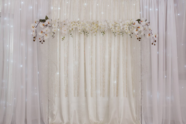 婚礼装饰花墙图片下载