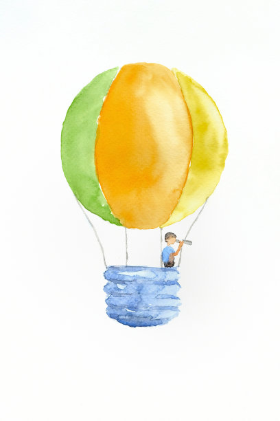 气球的人图片下载