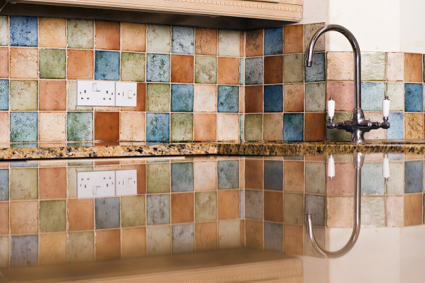 厨房水槽区内部图片下载