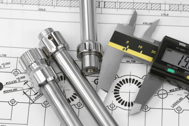 卡尺和机械装置图片下载