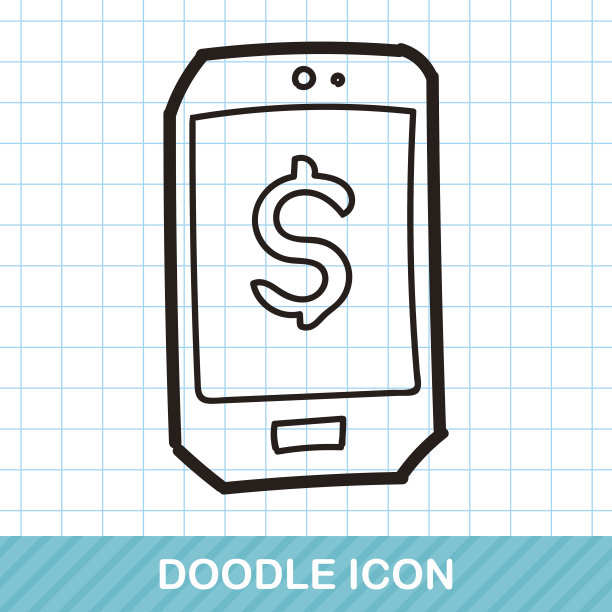 手机购物涂鸦图片下载