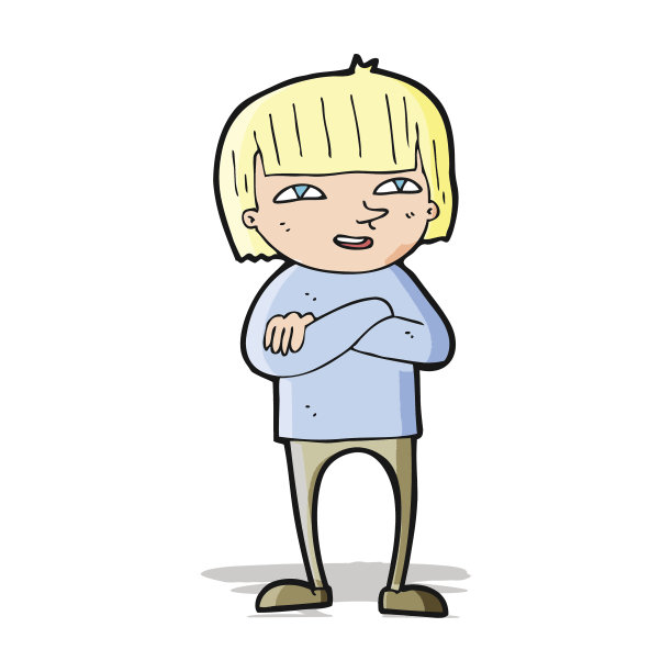 卡通快乐的人图片下载